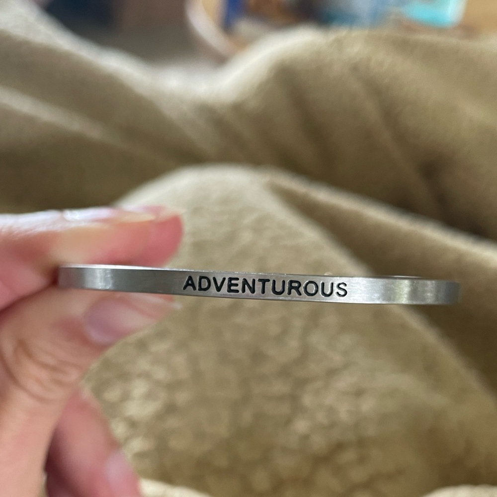 Adventurous Mantra Band Bracelet
